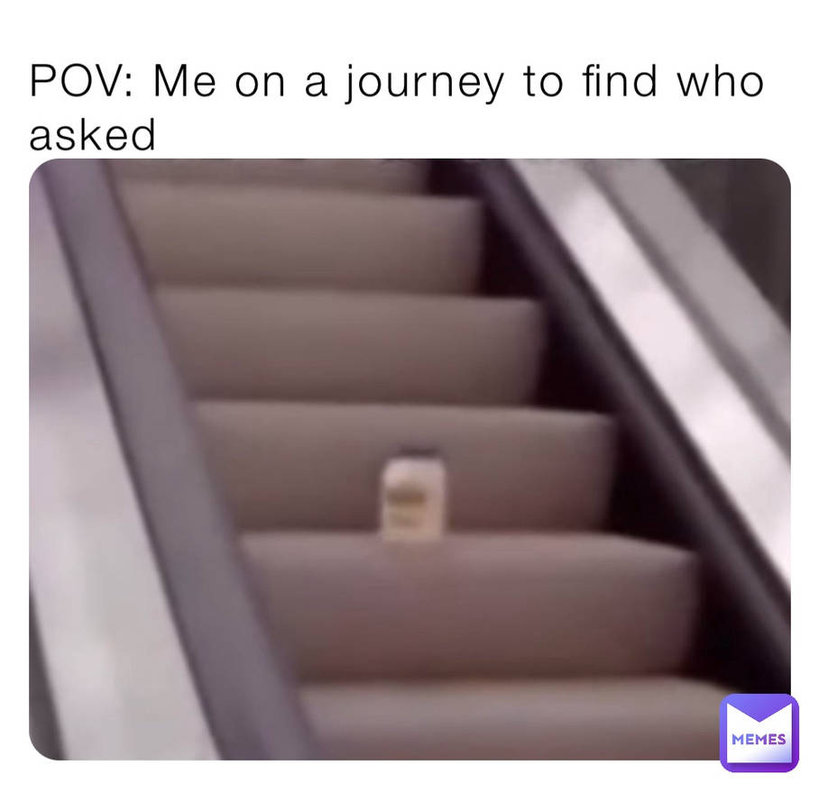 me (mayonnaise) on a journey to find who asked